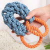 Double-Ring Cotton Dog Rope Toy