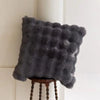 3D Bubble Faux Fur Throw Blanket