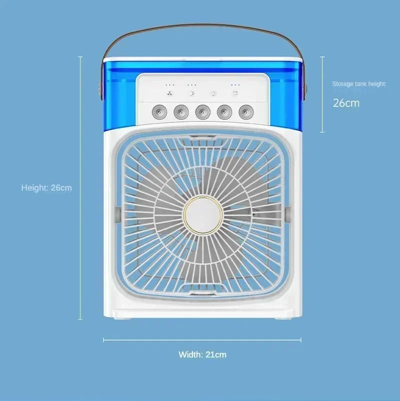 3-in-1 Multi-functional Air Cooler Humidifier Fan