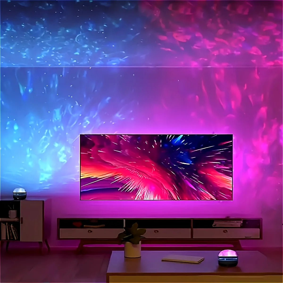 Galaxy Lichtprojektor mit Fernbedienung