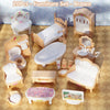 Kawaii Pink Dollhouse Kitchen Furniture Play Set