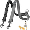 Dual Dog Leash with Shock-Absorbing Bungee