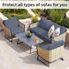 Elastic Sofa Seat Cushion Cover – Stretchable Slipcover Protector