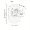 Self-Adhesive Curtain Rod Holders (Set of 2)