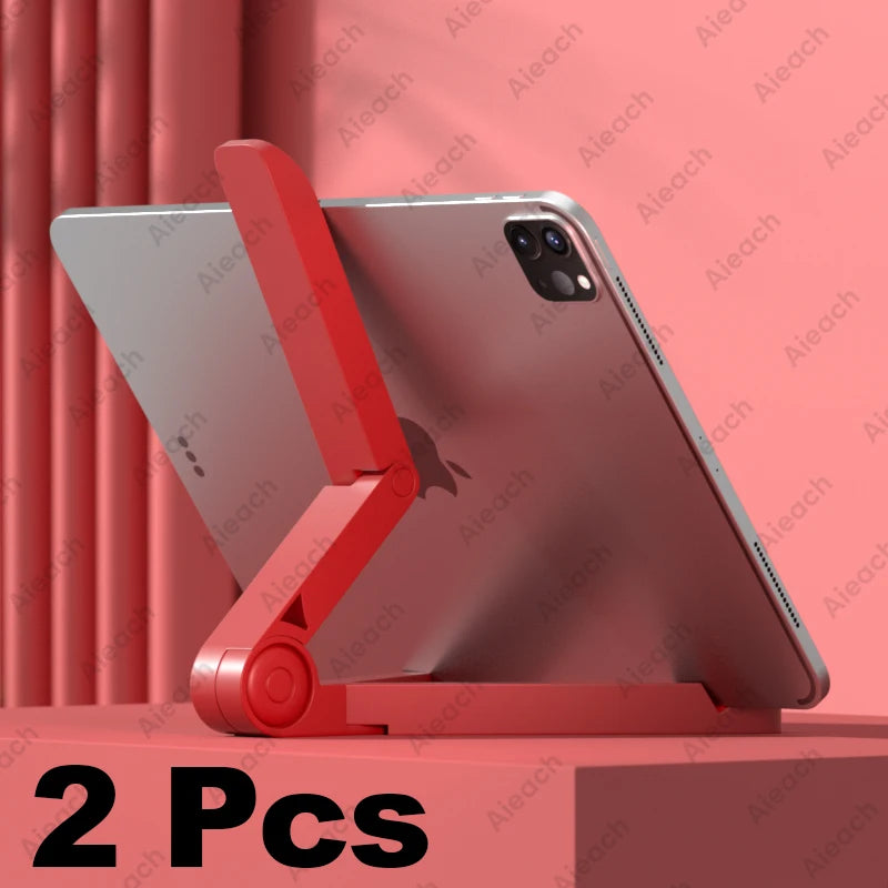 Support Pliant Ajustable pour Tablettes et Smartphones