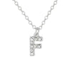 Initial Letter Pendant Necklace