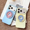 Double-Sided Magnetic Phone Ring Holder with Kickstand