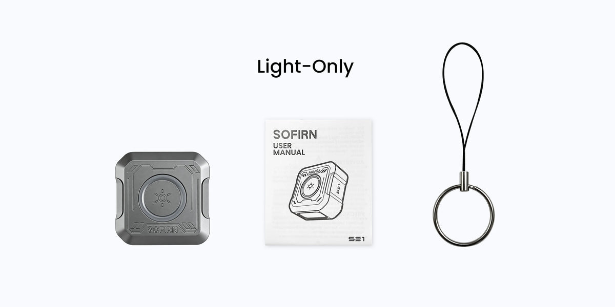 Sofirn SE1 Pocket EDC Flashlight with RGB Signal Ring
