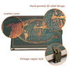 Vintage Leather-Style DIY Travel Photo Album for Memories