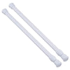 Adjustable Tension Rods, 16–28 Inch, Set of 2, No-Drill Installation