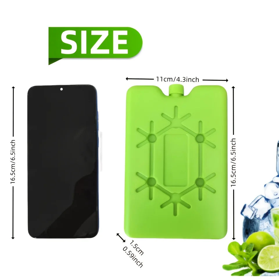 Reusable Flexible Ice Pack for Cooler Bags and Lunchboxes