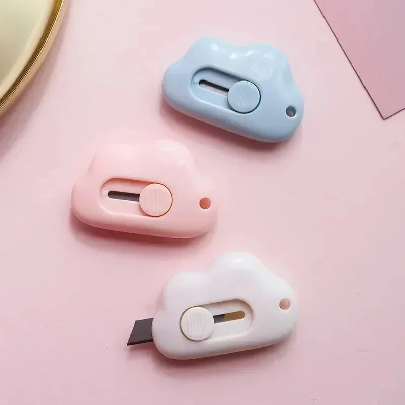 Cute Rabbit & Cloud Design Mini Utility Knife