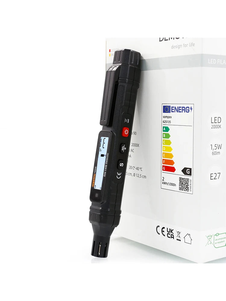 Combustible Gas Leak Detector with LCD Display
