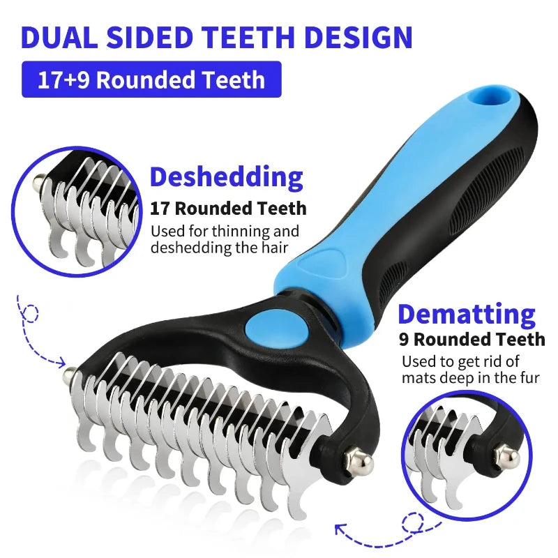 Brosse Anti-Dérapante Automatique pour Animaux