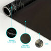 Extended Desk Mouse Pad with Stitched Edges & Non-Slip Rubber Base
