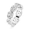 925 Sterling Silver Celtic Knot Ring