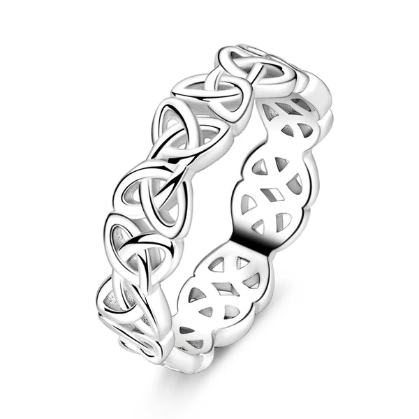 925 Sterling Silver Celtic Knot Ring