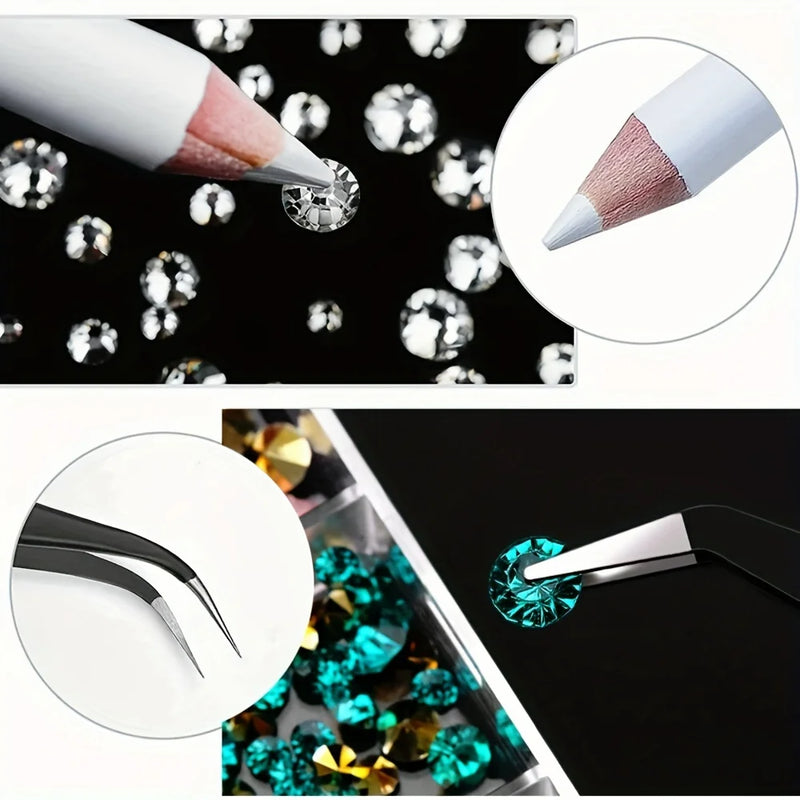Resin Rhinestone Gems for DIY Crafts