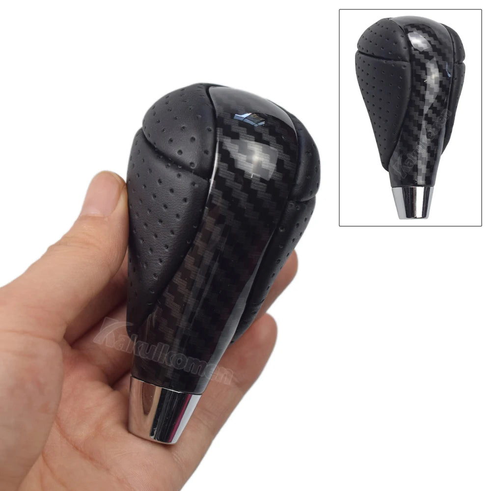 Premium Leather & ABS Automatic Gear Shift Knob