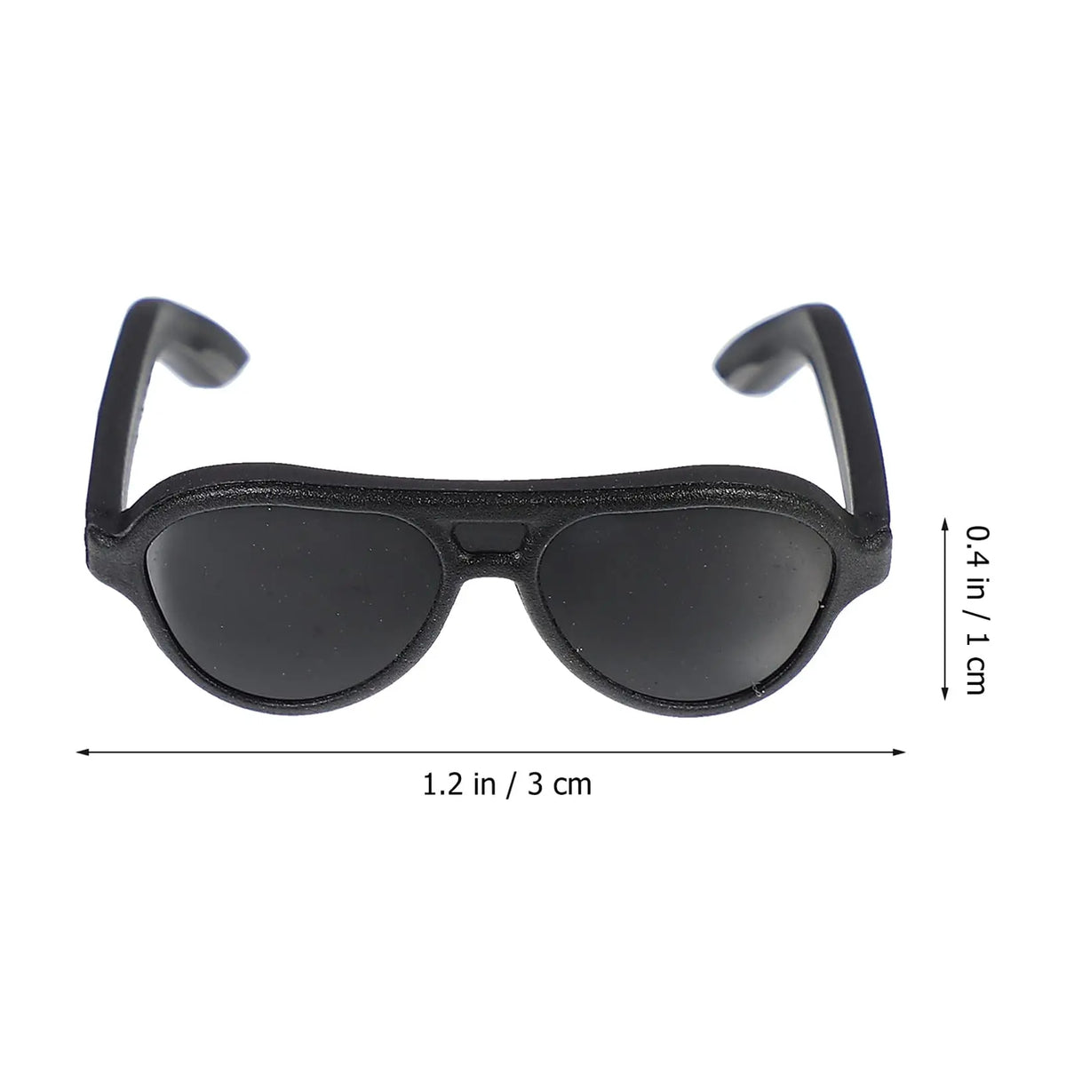Miniature Doll Sunglasses for Dollhouse Crafts