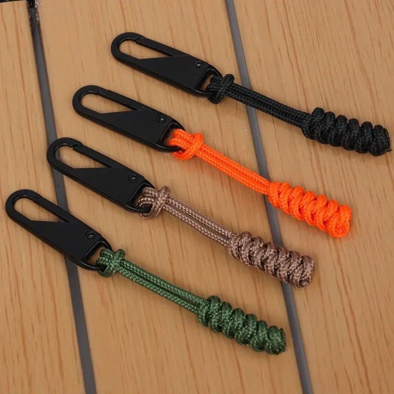 Colorful Detachable Zipper Pulls with Lanyard