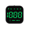 A black GPS head-up display device showing the time 10:00 and speed in MPH and KM/H.