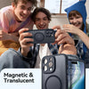 Magnetic Matte Shockproof Case for iPhone with MagSafe Compatibility