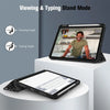 Smart iPad Case with Apple Pencil Holder and Sleep/Wake Cover