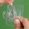 No-Drill Adhesive Curtain Rod Holders