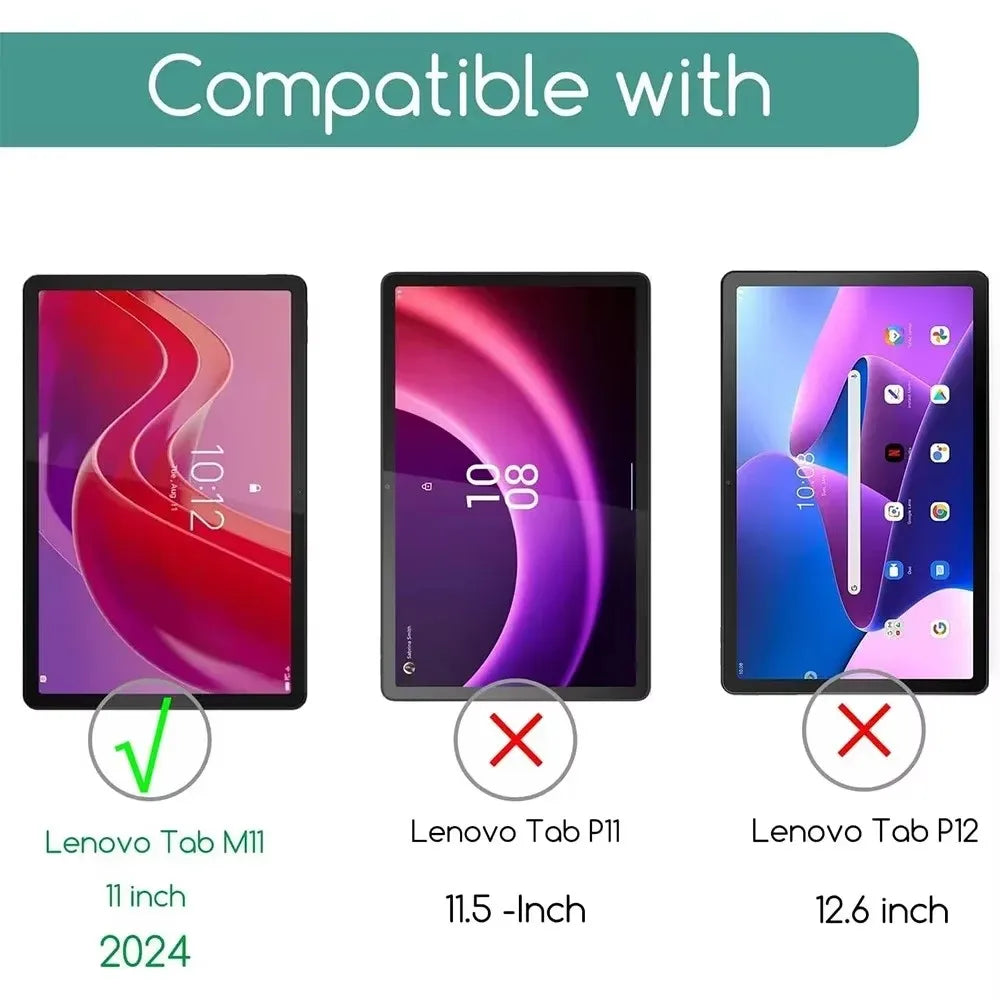 Tempered Glass Screen Protector for Lenovo Tab M11 (2-Pack)