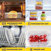 Set de Contenedores Herméticos para Almacenamiento de Alimentos