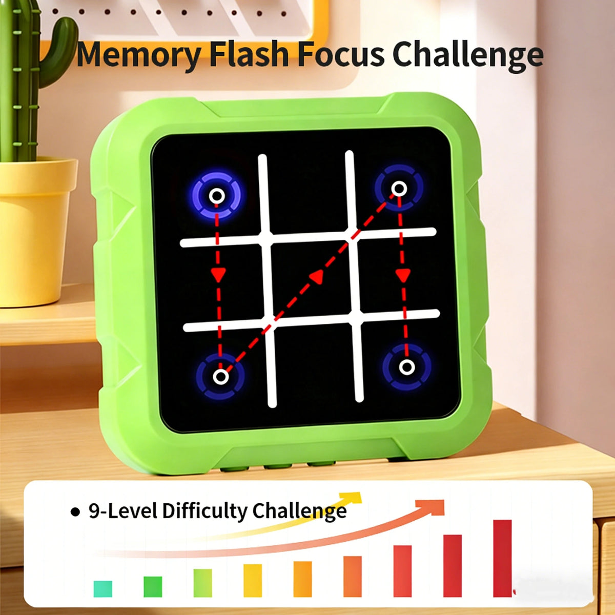 Electronic Chess & Tic-Tac-Toe Board for Family Brain Games