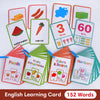 Early Learning Flash Cards for Kids – Colors, Shapes, Numbers, Fruits, Vegetables & Food