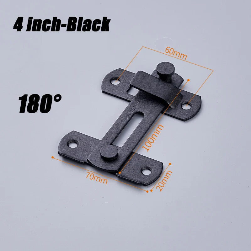 Stainless Steel Hook and Eye Door Latch