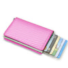 Porte-Carte en Fibre de Carbone Anti-RFID