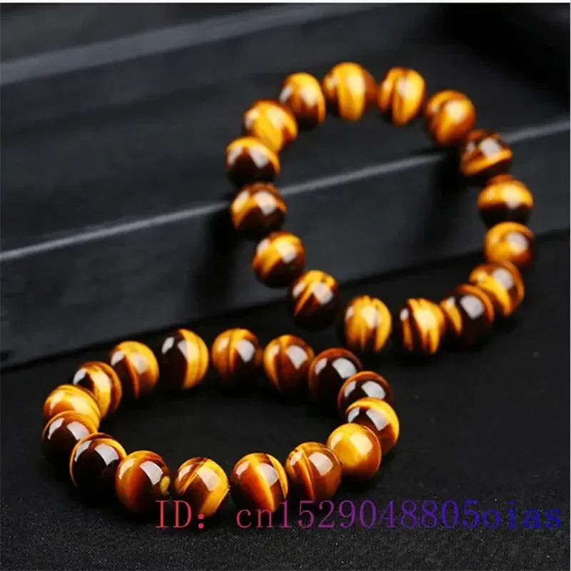 Bracelet perles Œil de Tigre Naturel