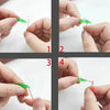 Compact Needle Threader for Hand and Machine Sewing