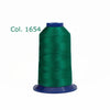 High-Tenacity Polyester Embroidery Thread (120D/2, 40wt) for Home & Industrial Machines