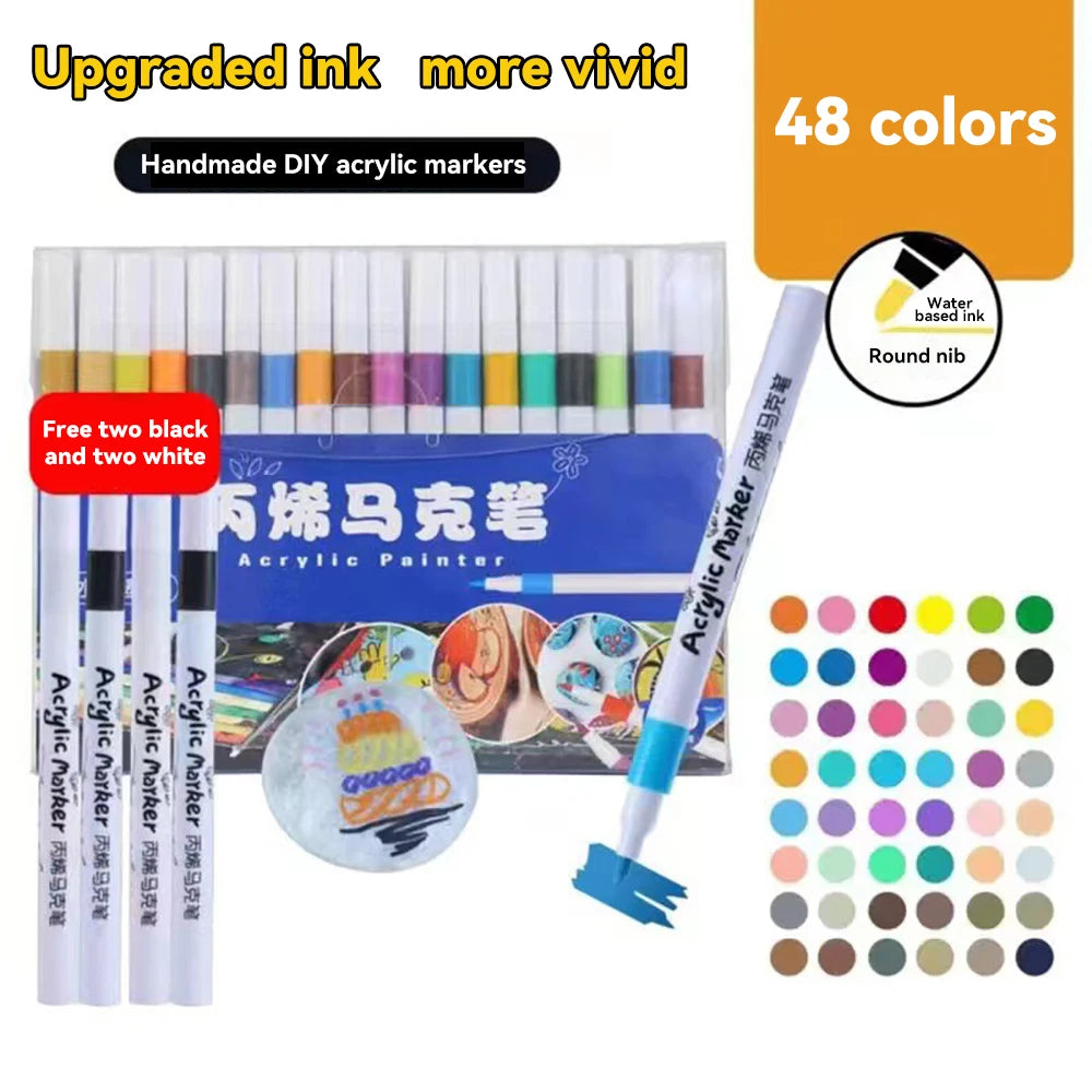 Professional Acrylic Paint Marker Set