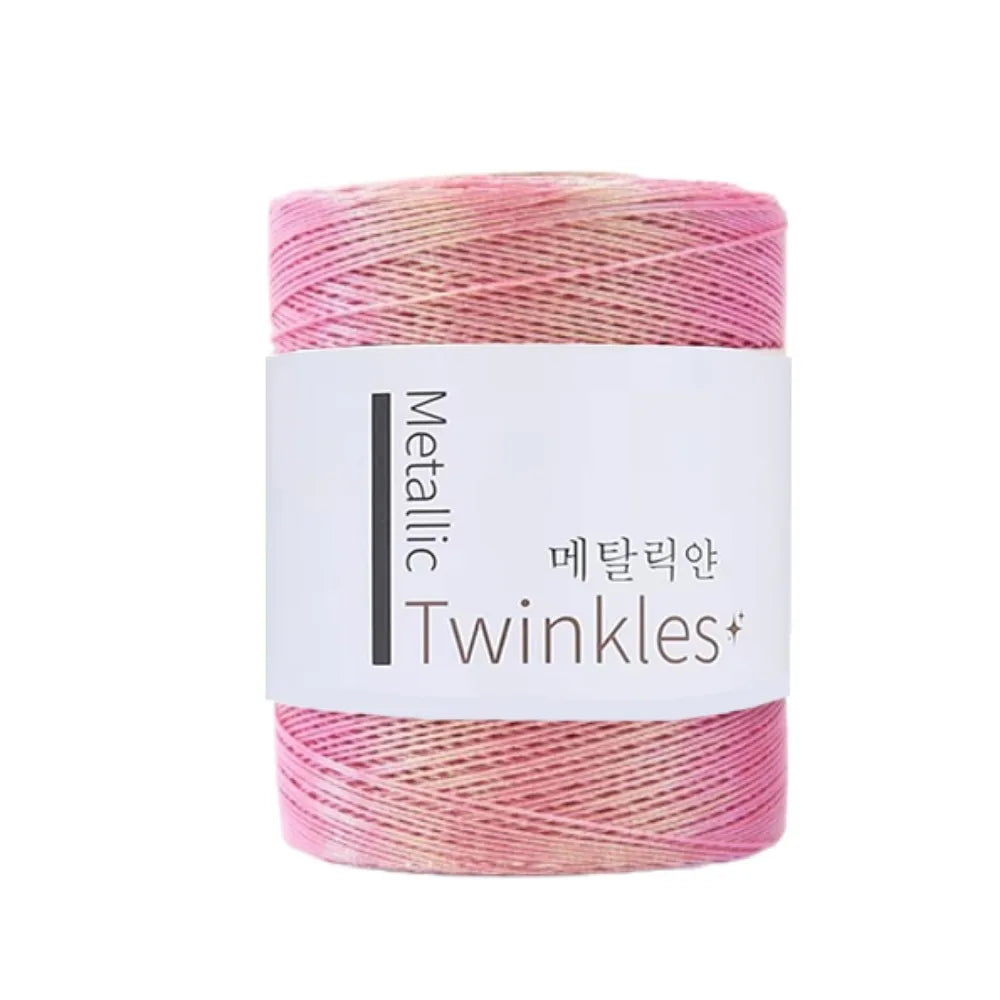 Metallic Sparkle Yarn for Knitting and Crochet