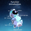 Astronaut LED Star Projector Night Light with Bluetooth Speaker