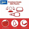 Red Interior & Exterior Trim Kit for Chevrolet Camaro (2016-2024)