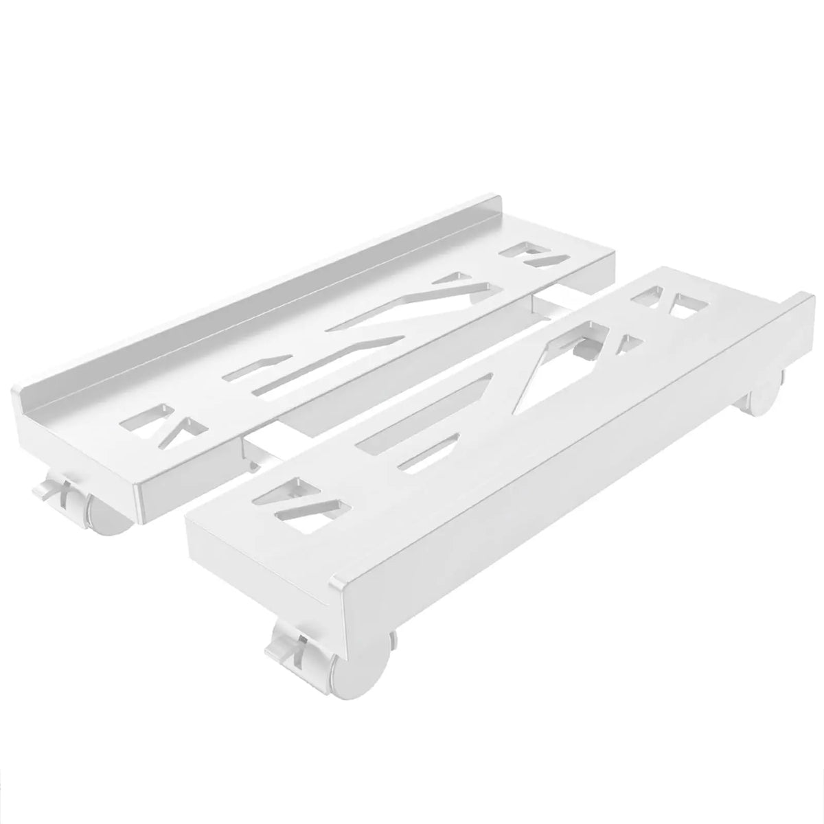 Adjustable Mobile CPU Tower Stand with Wheels