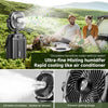 Ventilateur Brumisateur Portable Rechargeable avec Réservoir d'Eau de 7L et Batterie Externe