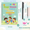 Reusable Grooved Handwriting Practice Book for Kids
