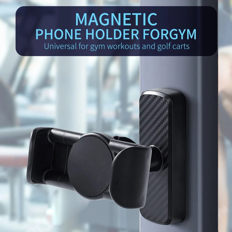 Magnetic Gym Phone Holder