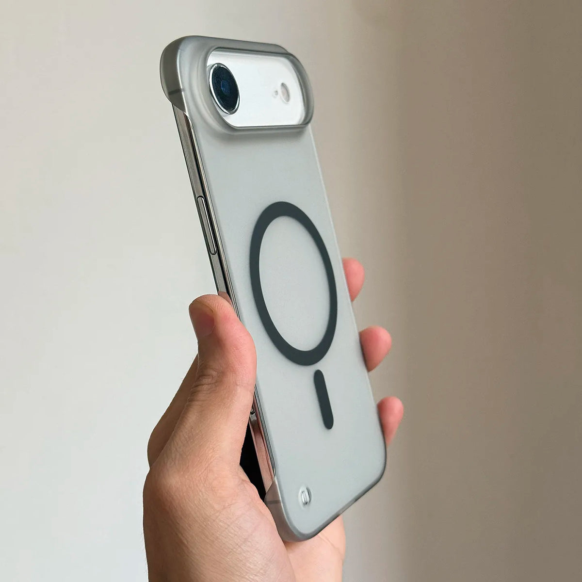 Ultra-Thin Matte Magnetic Phone Case with MagSafe Compatible Wireless Charging