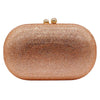 Rhinestone Evening Clutch with Chain Strap
