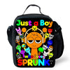 Cartable Enfant Cartoon Sprunki avec Pochette Avant