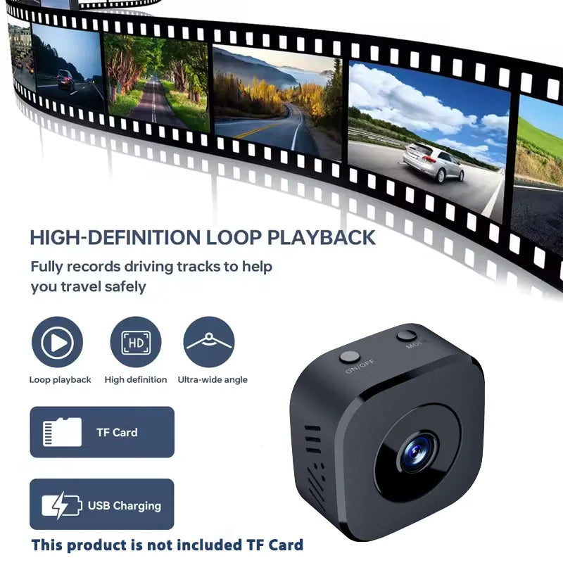 Mini WiFi Security Camera with Night Vision